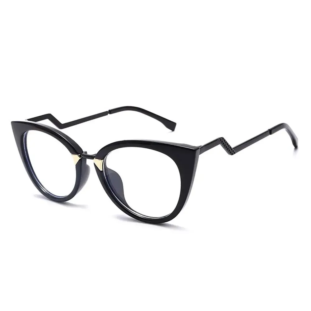 1Pc Anti Blue Light Blocking Cat Eye Oculos Mujer Glass Women Brand Fashion Designer Optical Eyeglasses Frame Classic Eyewear