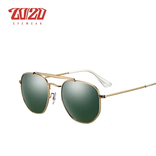 20/20 Polarized Metal Frame Driving Sunglasses For Men & Women 17069