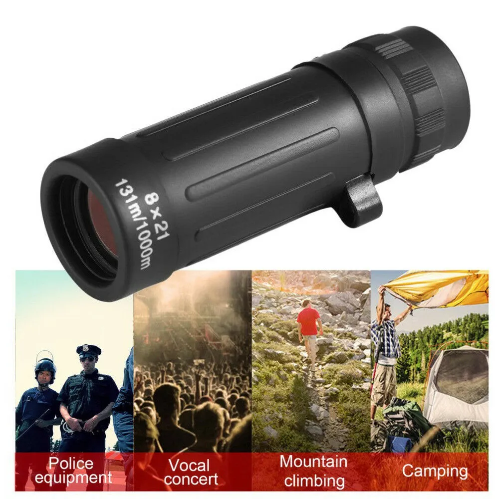 8X Monocular Telescope 8x21 Camping Hunting Sports Telescope Handy Scope Fishing