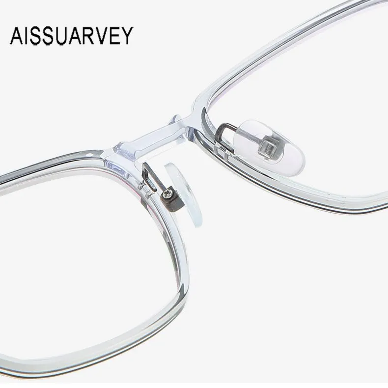 Aissuarvey Titanium Acetate Frame Unisex Full Rim Eyeglasses