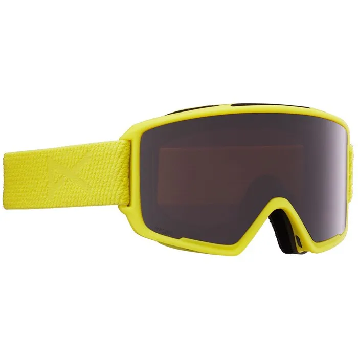 Anon M3 Goggles & Spare Lens Mens 2022 Lemon / Perceive Sunny Onyx Lens