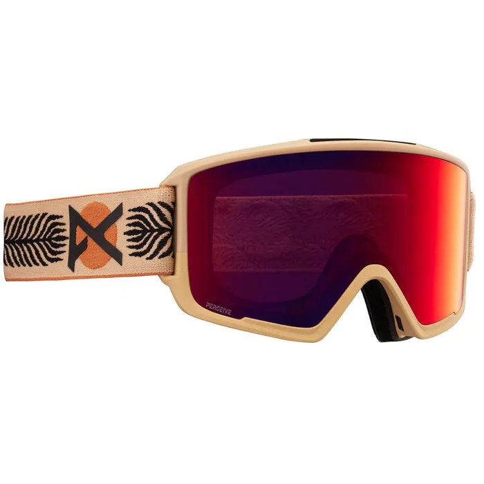 Anon M3 Goggles & Spare Lens Mens 2022 Magee / Perceive Sunny Red Lens