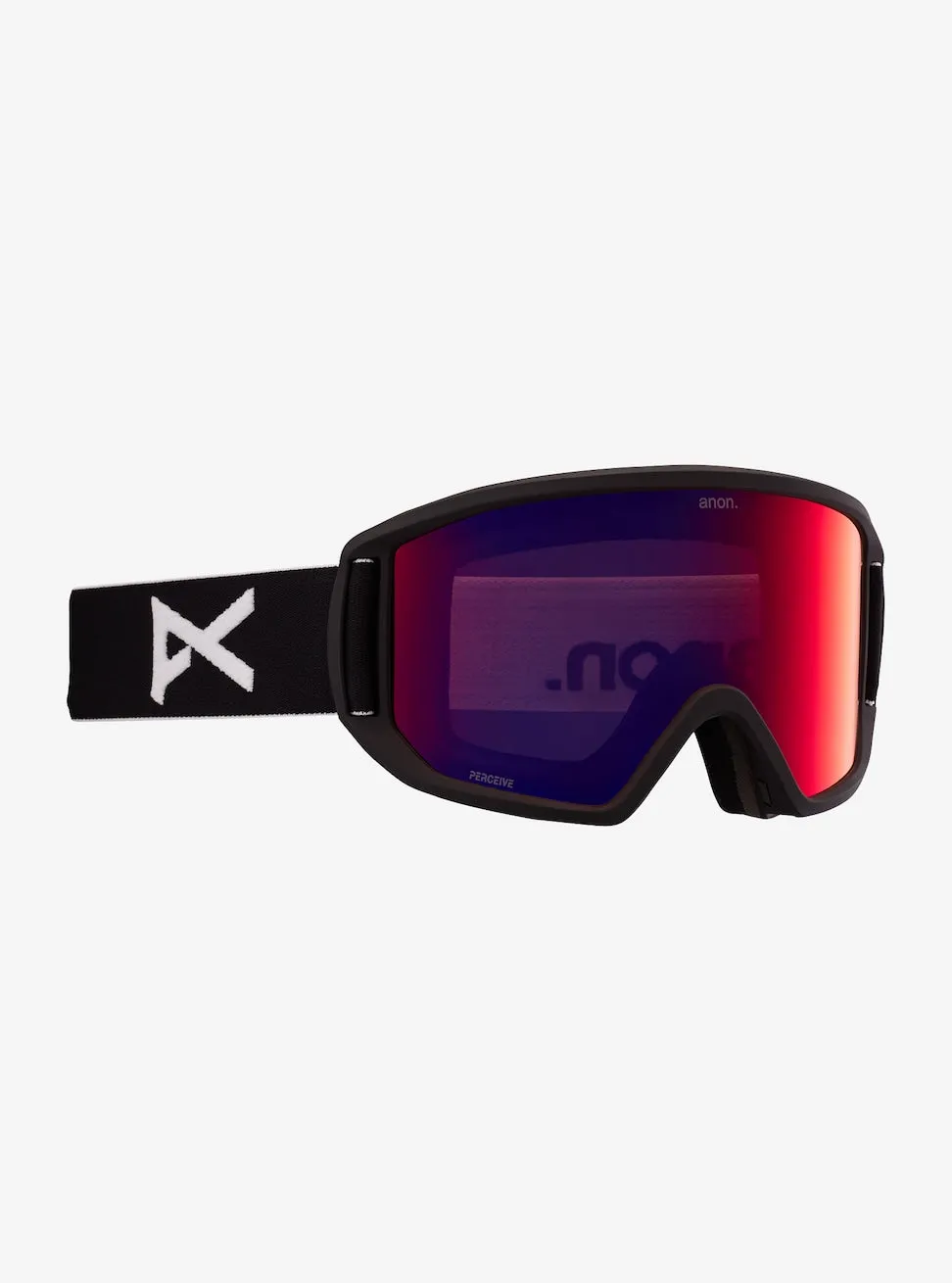 Anon Relapse Goggles 2023 Black / Perceive Sunny Red Lens