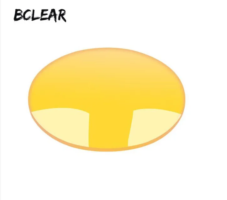 BCLEAR 1.49 Index Polarized Sunglass Myopic Lenses Color Night Vision Yellow