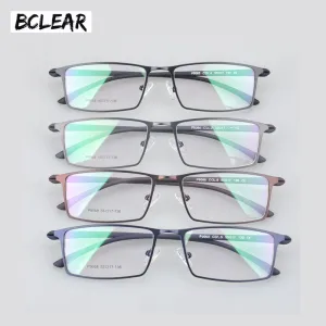 Bclear Hot Arrival Alloy Frame Eyeglasses Business Men Spectacle Frame For Full Frame 9068