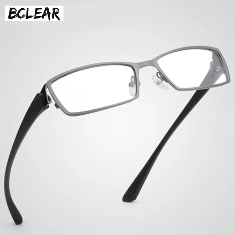 Bclear Men Titanium Alloy Metal Eyeglasses Full Rim Eyewear S1976