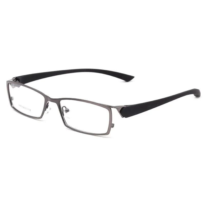 Bclear Men Titanium Alloy Metal Eyeglasses Full Rim Eyewear S1976