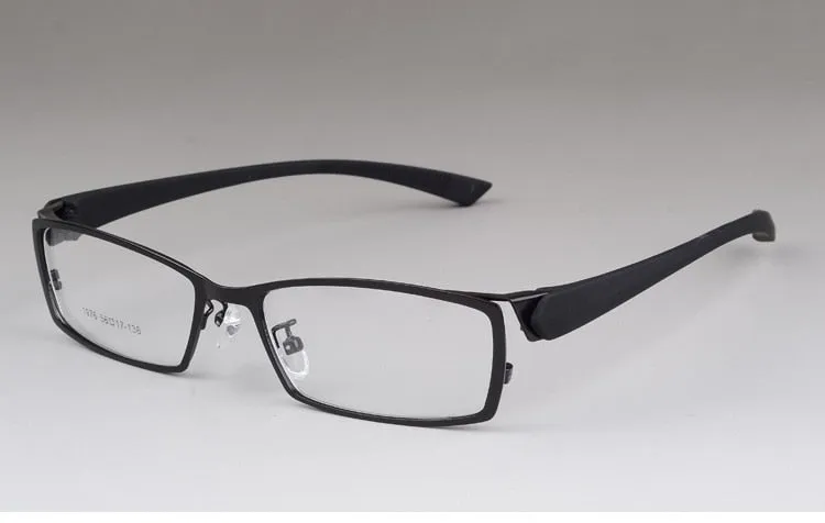 Bclear Men's Alloy Frame Full Rim Square Eyeglasses S1976