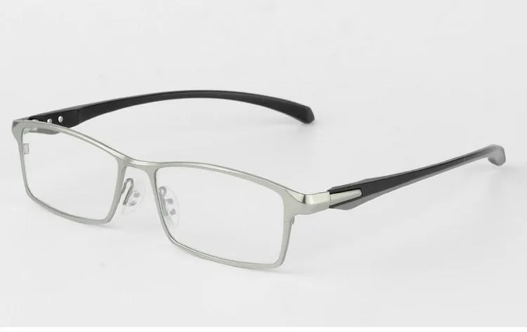 Bclear Men's Full Rim Alloy Frame Eyeglasses S9064