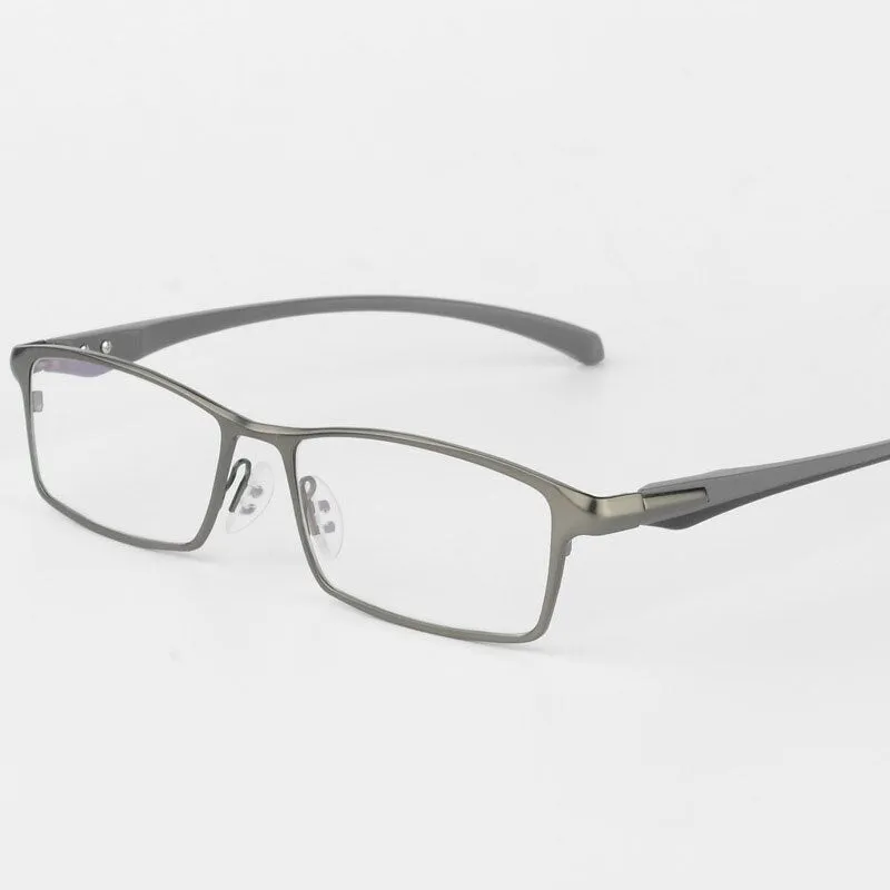 Bclear Men's Full Rim Alloy Frame Eyeglasses S9064