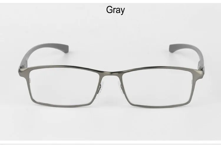 Bclear Men's Full Rim Alloy Frame Eyeglasses S9064