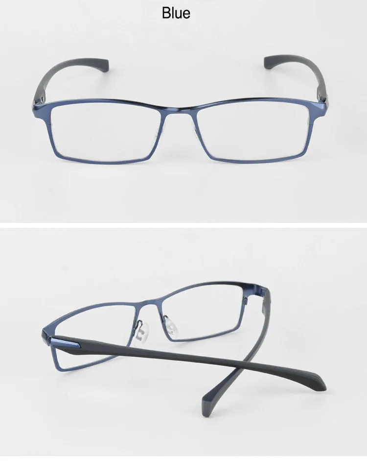 Bclear Men's Full Rim Alloy Frame Eyeglasses S9064