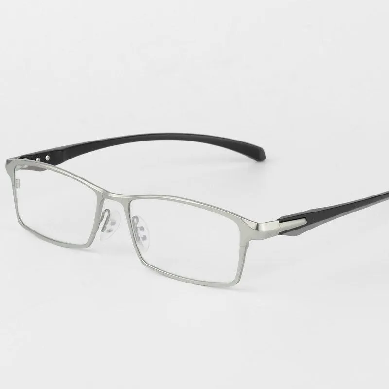 Bclear Men's Full Rim Alloy Frame Eyeglasses S9064