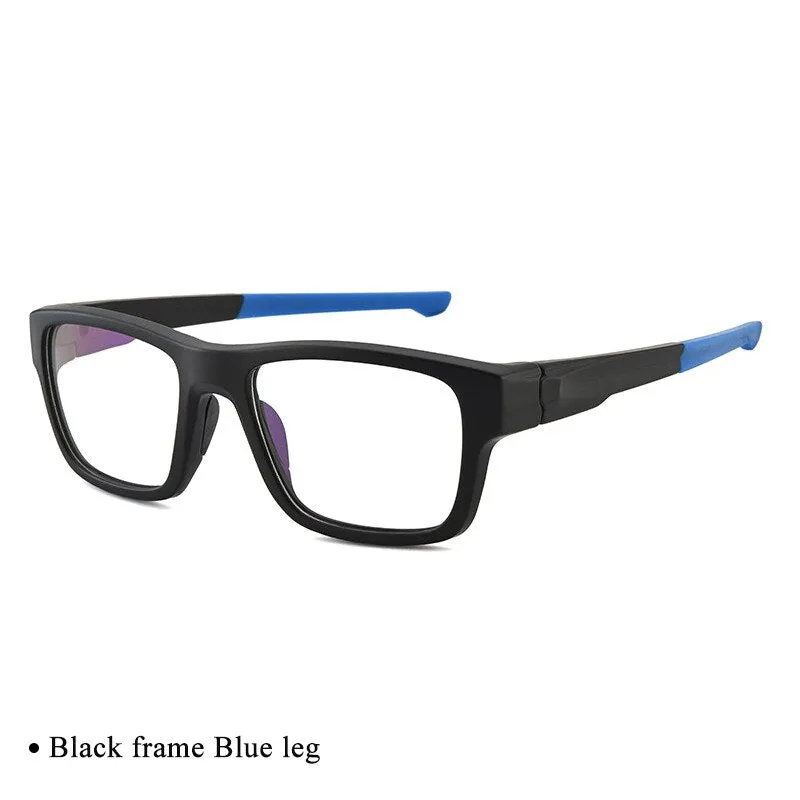 Bclear Men's Full Rim TR-90 Titanium Sports Eyeglasses Zt9224