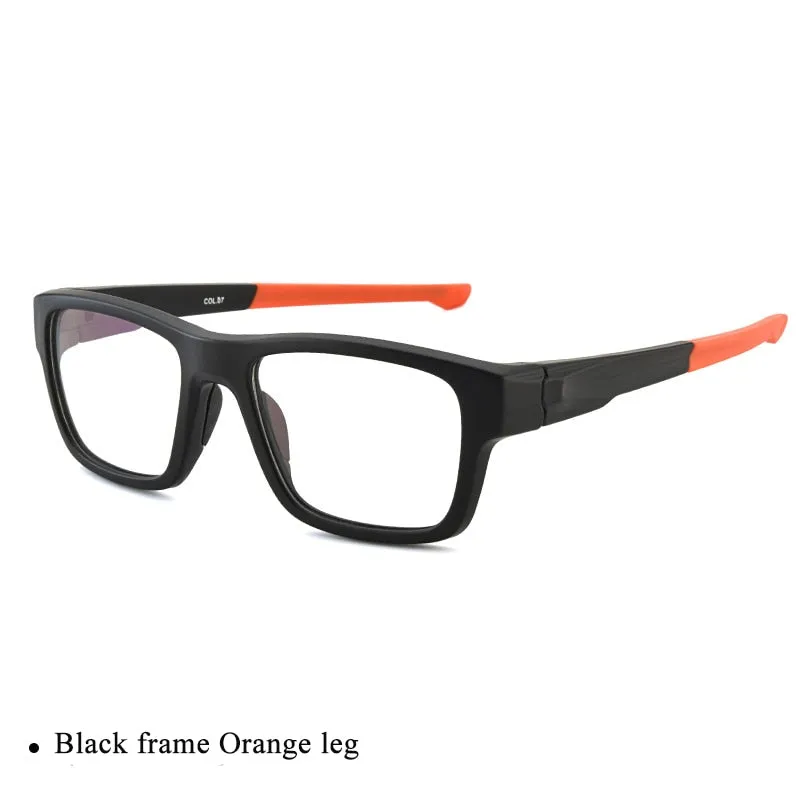 Bclear Men's Full Rim TR-90 Titanium Sports Eyeglasses Zt9224