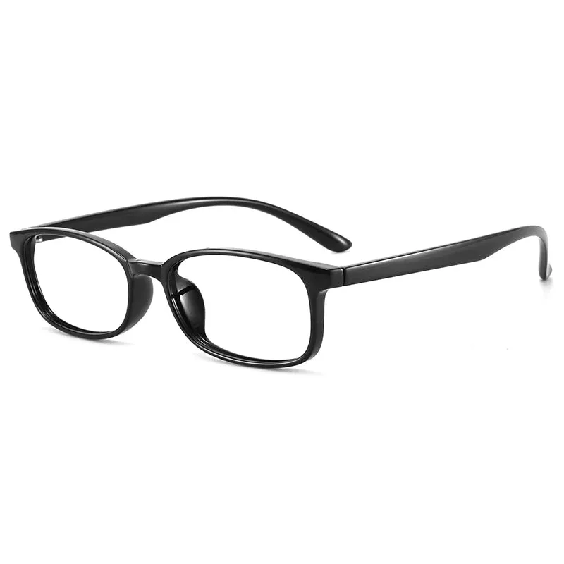 Bclear Unisex Small Full Rim Rectangle Plastic Eyeglasses 1058