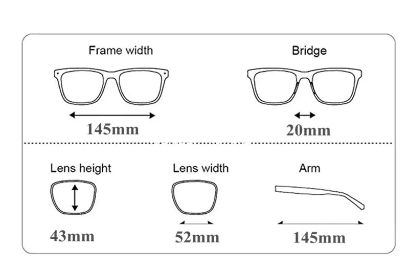 Black Mask Unisex Full Rim Browline Square Acetate Eyeglasses Bm-bt711