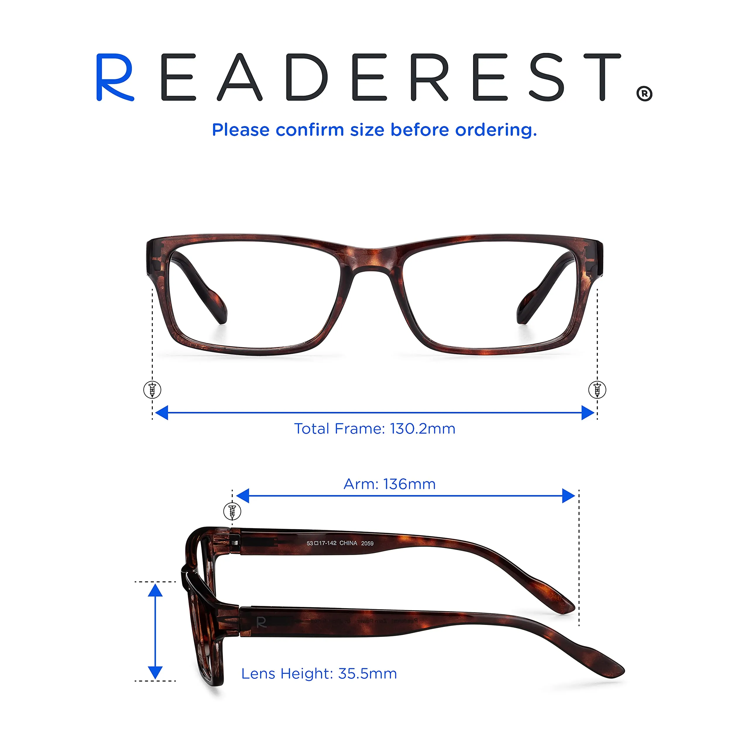 Blue-Light-Blocking-Reading-Glasses-Bourbon-Tortoise-3-25-Magnification Anti Glare