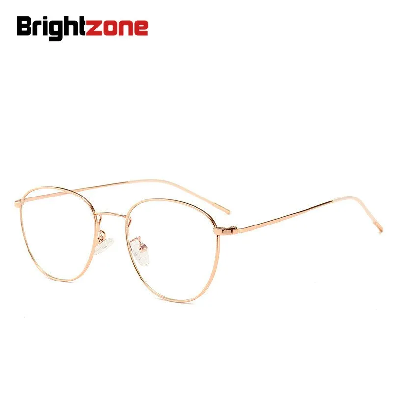 Brightzone Unisex Eyeglasses Full Rim Square Alloy 12046