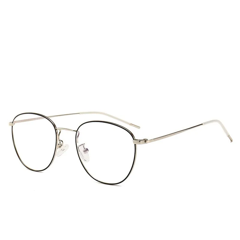 Brightzone Unisex Eyeglasses Full Rim Square Alloy 12046