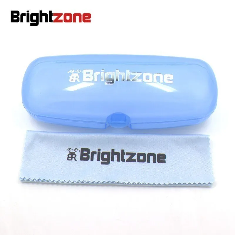 Brightzone Unisex Eyeglasses Full Rim Square Alloy 12046