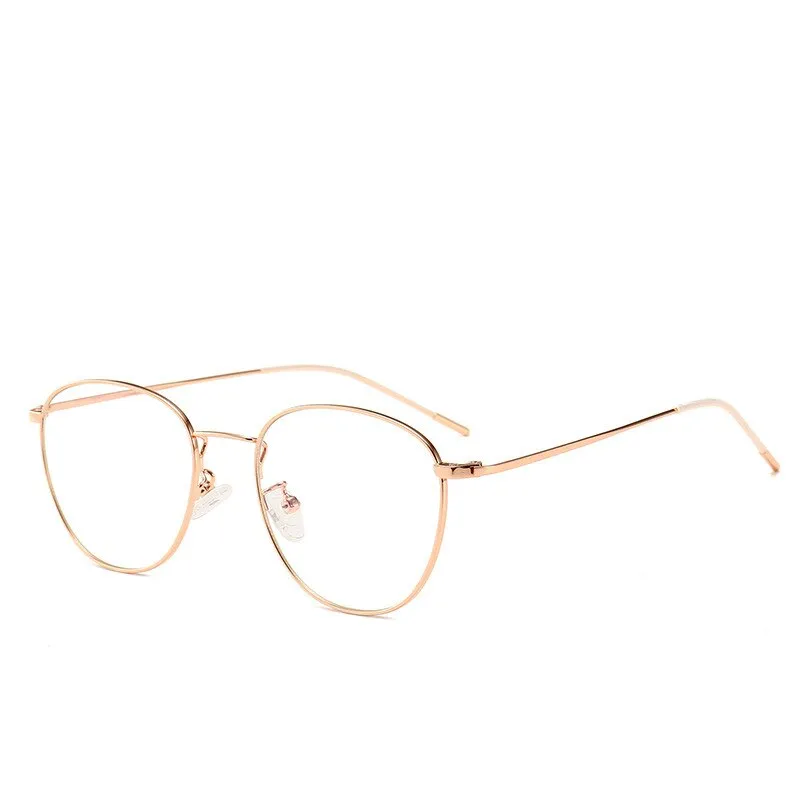 Brightzone Unisex Eyeglasses Full Rim Square Alloy 12046