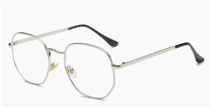 Brightzone Unisex Eyeglasses Full Rim Square Alloy Titanium