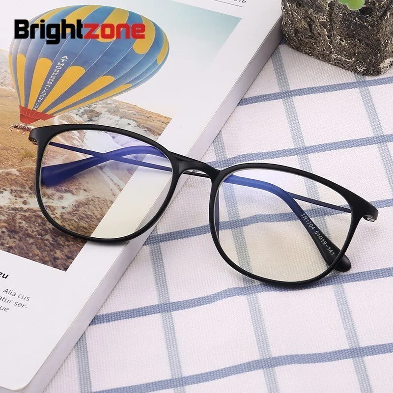 Brightzone Unisex Full Rim Eyeglasses Square Acetate