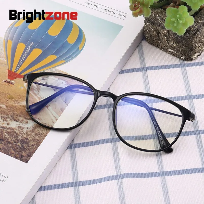 Brightzone Unisex Full Rim Eyeglasses Square Acetate