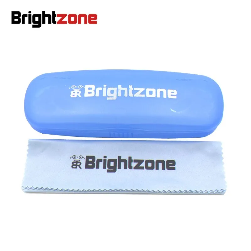 Brightzone Unisex Full Rim Round Acetate Alloy Eyeglasses