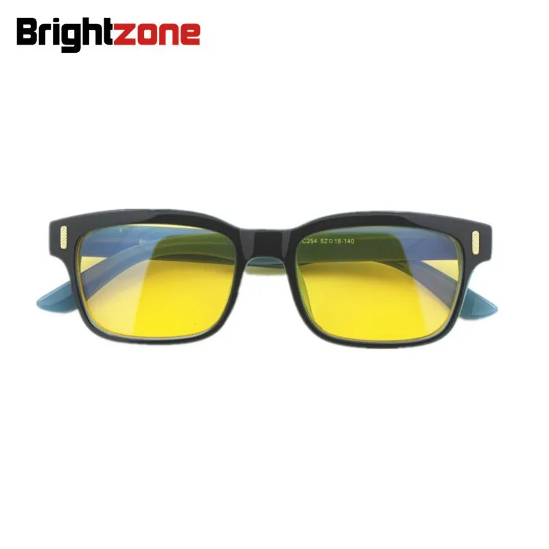 Brightzone Unisex Full Rim Square Tr 90 Gaming Eyeglasses 22j