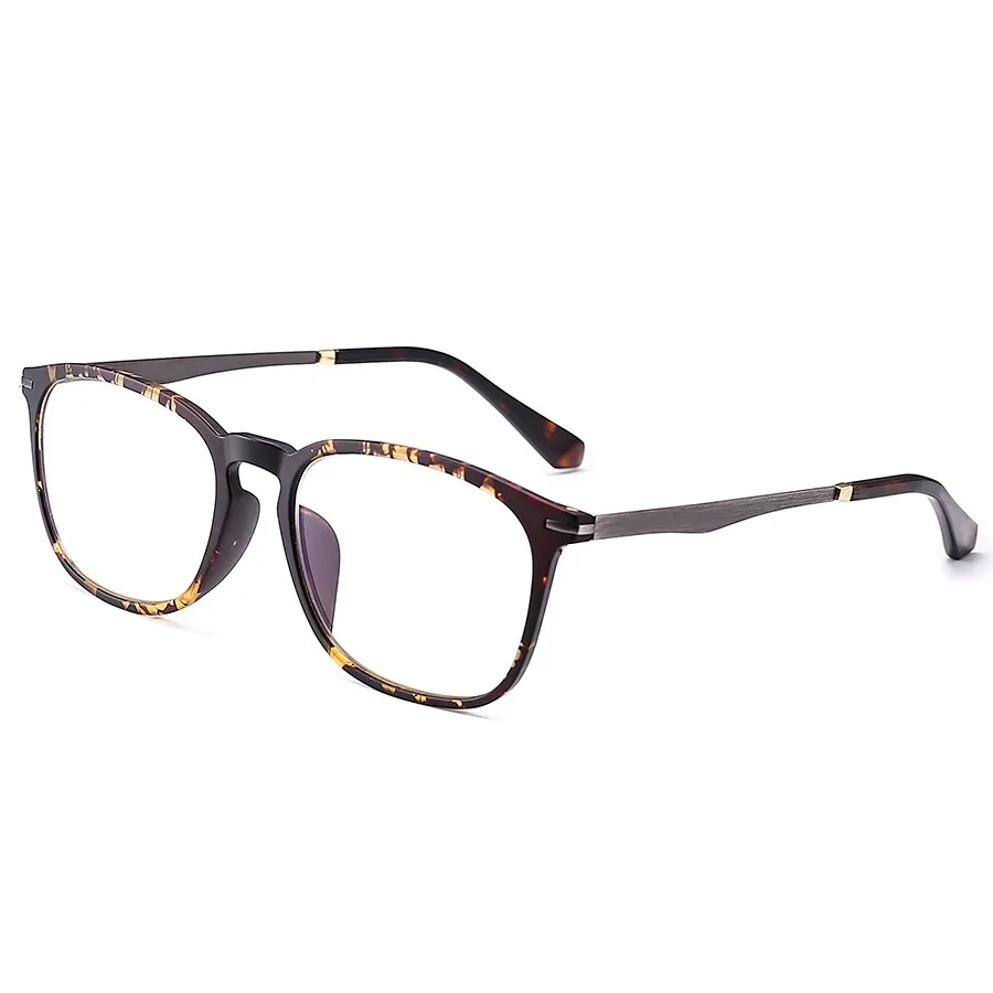 Brightzone Unisex Full Rim Square Tr 90 Reading Glasses 4258