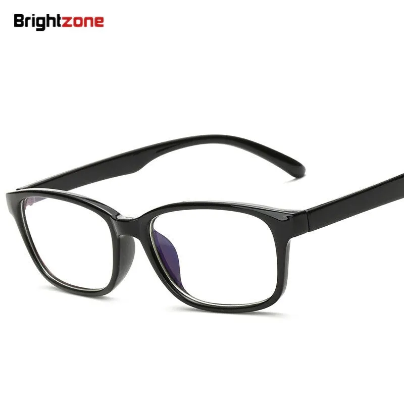 Brightzone Unisex Semi Rim Square Tr 90 Titanium Gaming Eyeglasses 5020