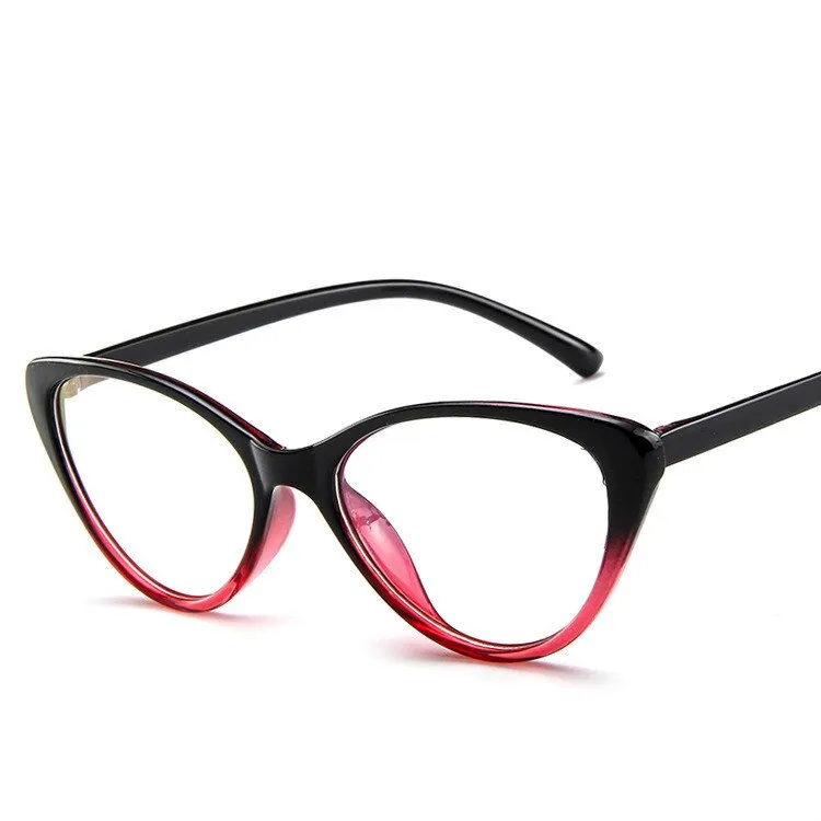 Brightzone Women's Full Rim Cat Eye Acetate Eyeglasses C885