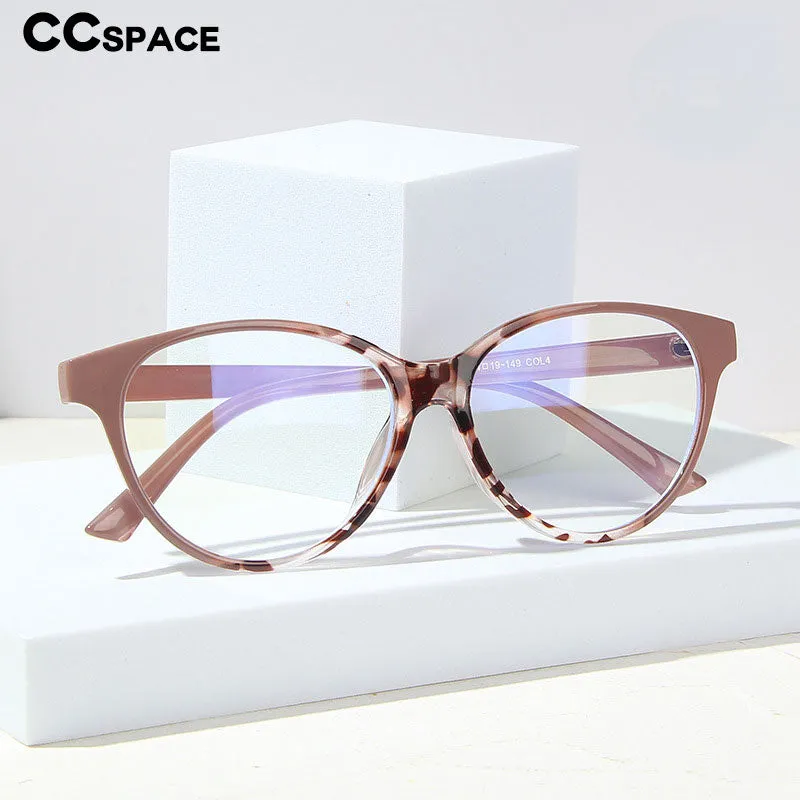 CCspace Unisex Full Rim Square Acetate Eyeglasses 55438