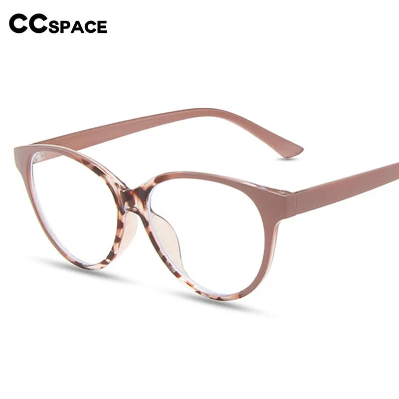 CCspace Unisex Full Rim Square Acetate Eyeglasses 55438