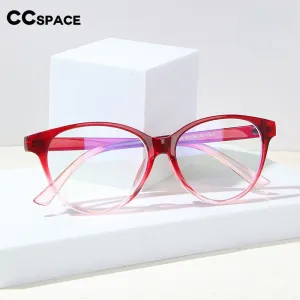 CCspace Unisex Full Rim Square Acetate Eyeglasses 55438