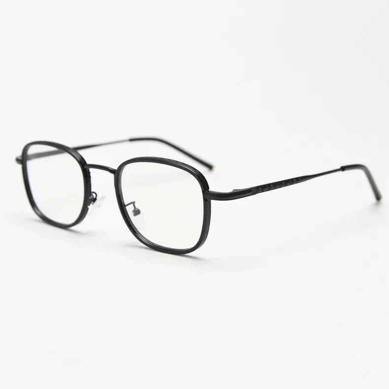 CCspace Unisex Full Rim Square Alloy Eyeglasses 56833