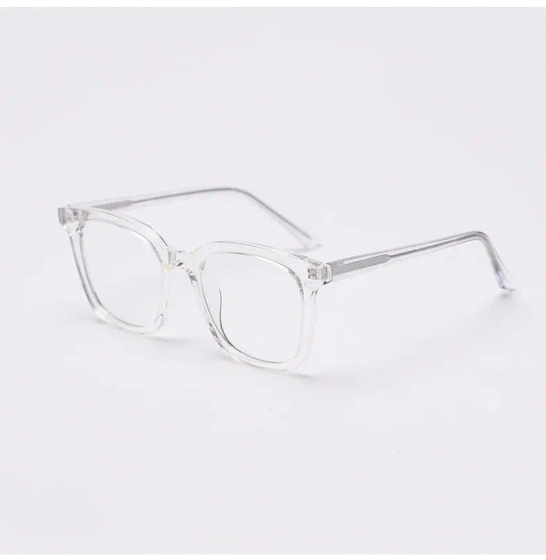 CCspace Unisex Full Rim Square Tr 90 Titanium Frame Eyeglasses 49863