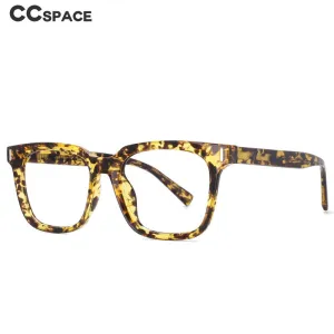 CCspace Unisex Full Rim Square Tr 90 Titanium Frame Eyeglasses 53829