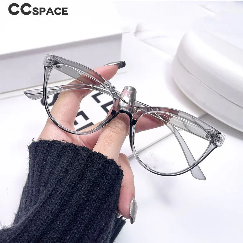 CCspace Women's Full Rim Cat Eye Acetate Eyeglasses 54547