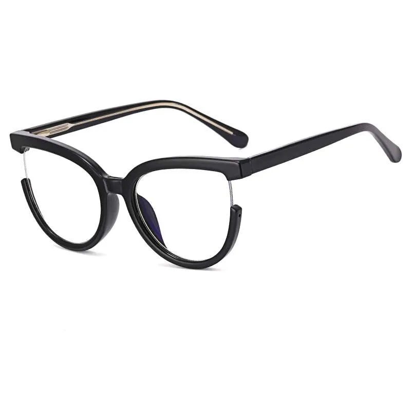 CCspace Women's Full Rim Square Cat Eye Tr 90 Titanium Eyeglasses 54964