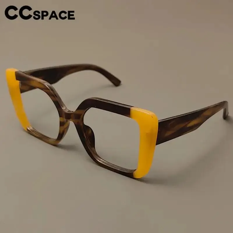 CCspace Women's Full Rim Square Polycarbonate Reading Glasses 56982