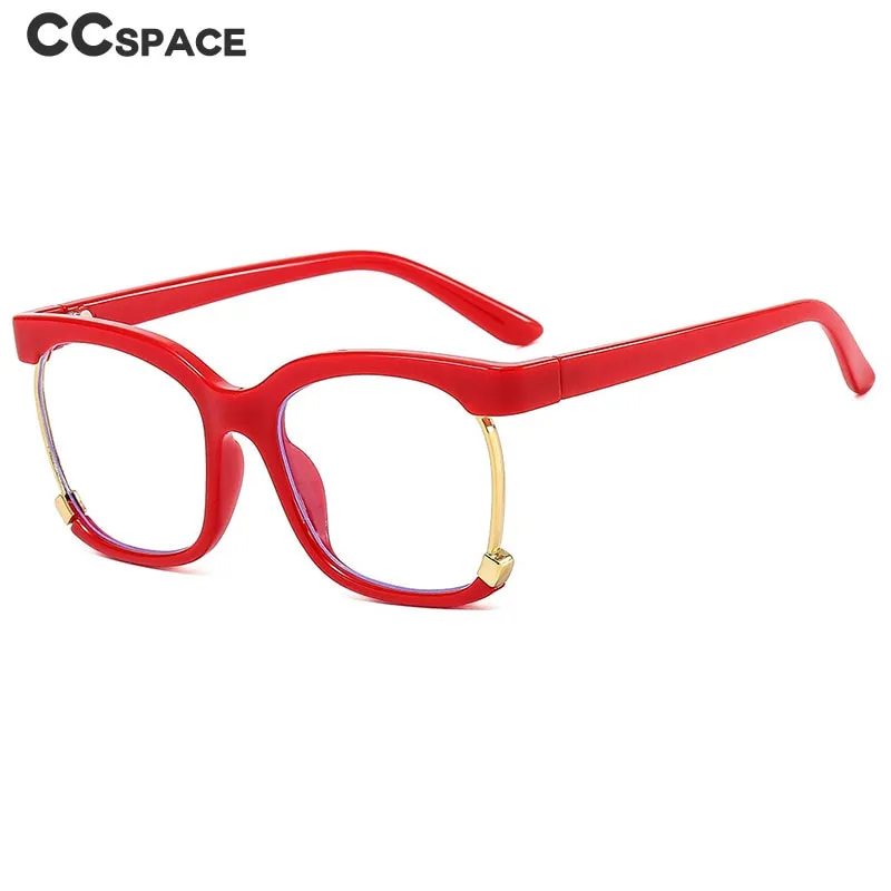 CCspace Women's Semi Rim Square Tr 90  Eyeglasses 53315