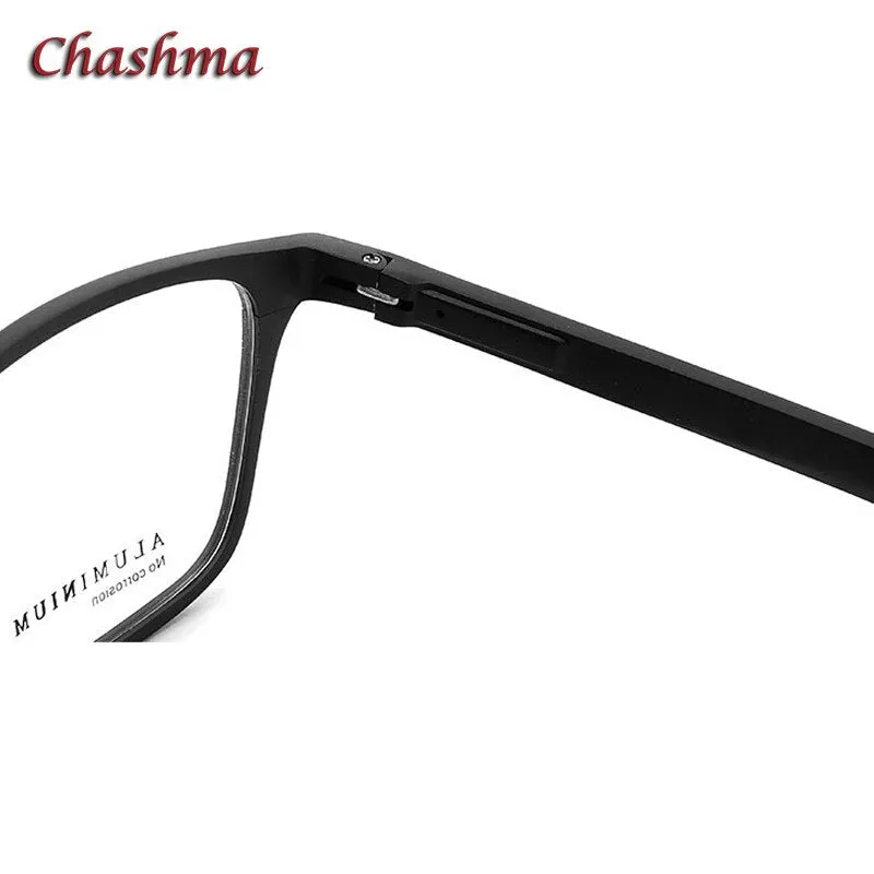 Chashma Ochki Unisex Full Rim Square Aluminum Magnesium Sport Eyeglasses 9008