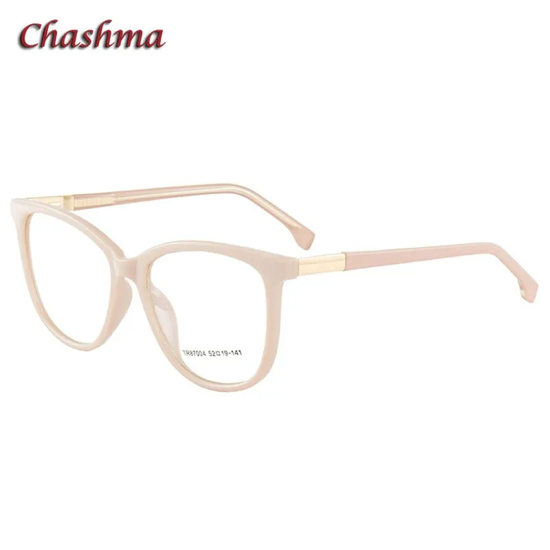 Chashma Ochki Women's Full Rim Square Tr90 Titanium Eyeglasses 87004