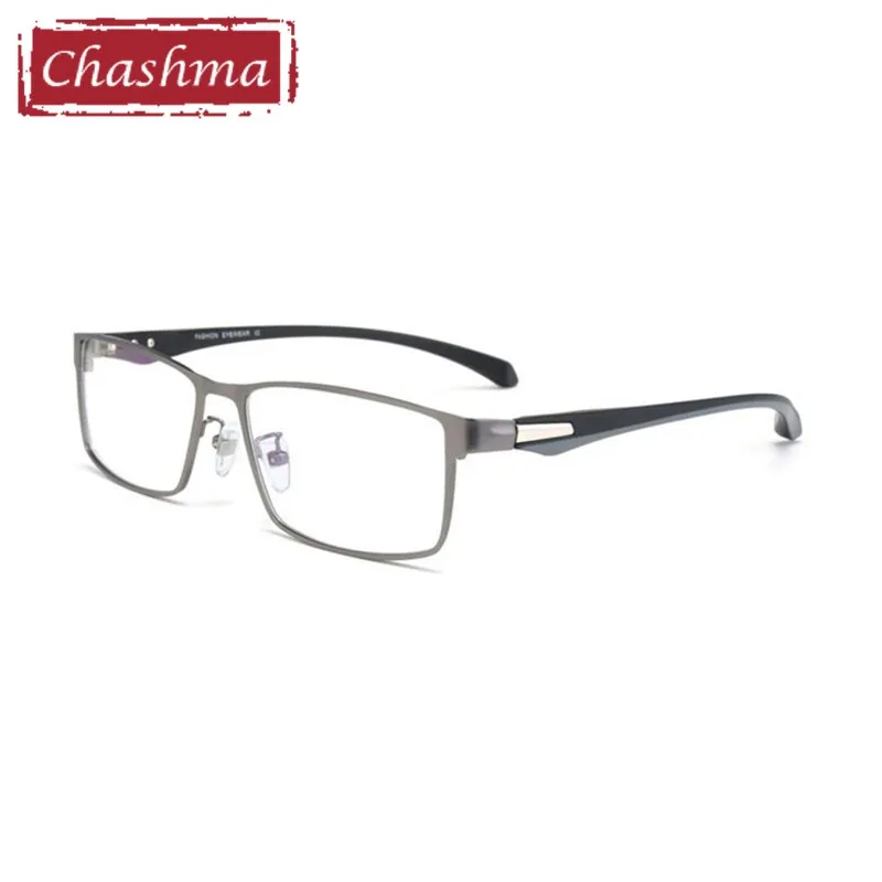 Chashma Ottica Men's Semi/Full Rim Square Alloy Eyeglasses 66071/66085