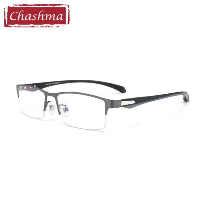 Chashma Ottica Men's Semi/Full Rim Square Alloy Eyeglasses 66071/66085