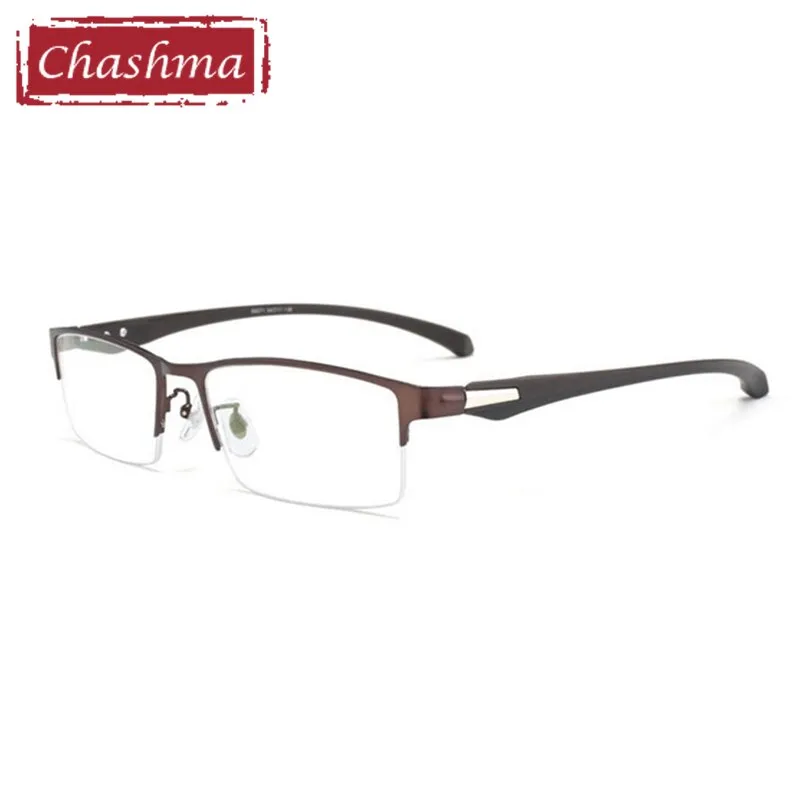 Chashma Ottica Men's Semi/Full Rim Square Alloy Eyeglasses 66071/66085