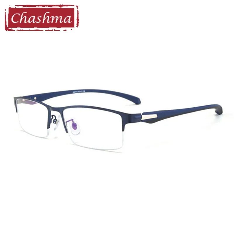 Chashma Ottica Men's Semi/Full Rim Square Alloy Eyeglasses 66071/66085